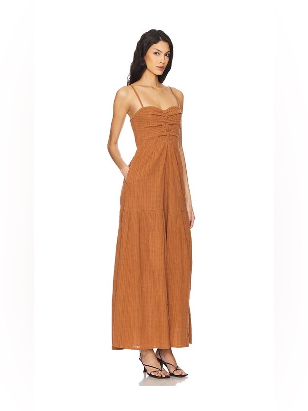 l*space Mallorca Maxi Dress in Brown Sugar